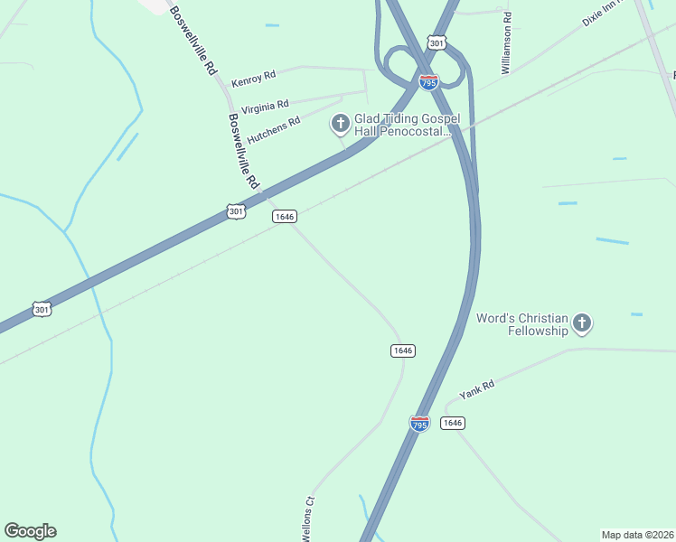 map of restaurants, bars, coffee shops, grocery stores, and more near 4655 Lely Road in Wilson
