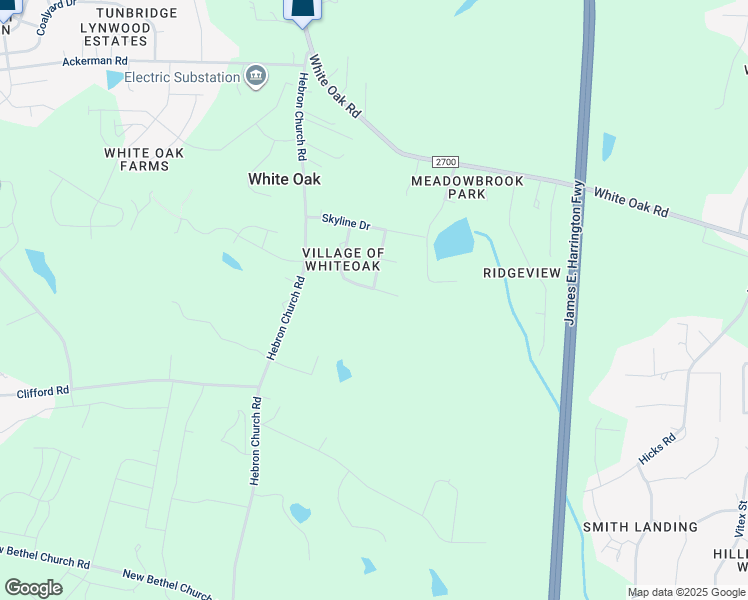 map of restaurants, bars, coffee shops, grocery stores, and more near 8100 Fashion Lane in Garner