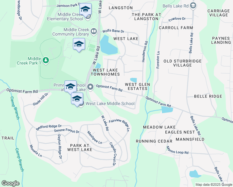 map of restaurants, bars, coffee shops, grocery stores, and more near 8301 Covington Hill Way in Apex