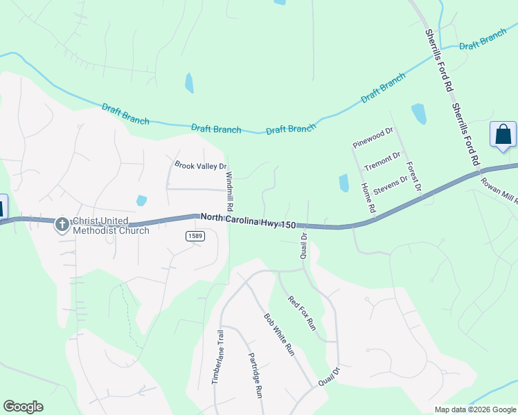 map of restaurants, bars, coffee shops, grocery stores, and more near 2708 Mooresville Road in Salisbury