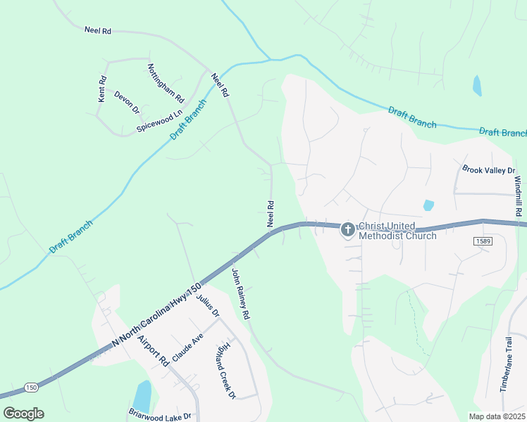 map of restaurants, bars, coffee shops, grocery stores, and more near 1945 Neel Road in Salisbury