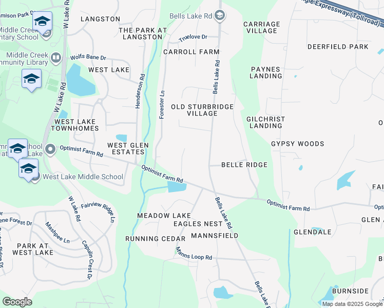 map of restaurants, bars, coffee shops, grocery stores, and more near 8413 Wyndridge Drive in Apex