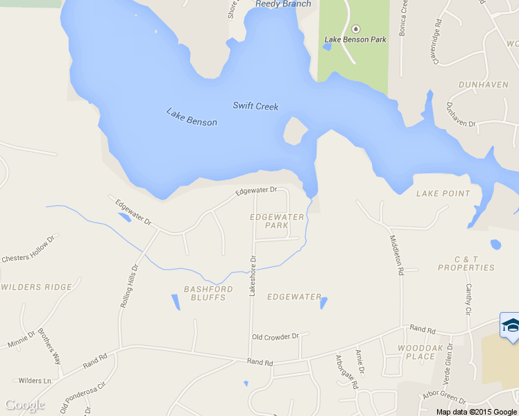 map of restaurants, bars, coffee shops, grocery stores, and more near 801 Ridgecrest Rd in Garner