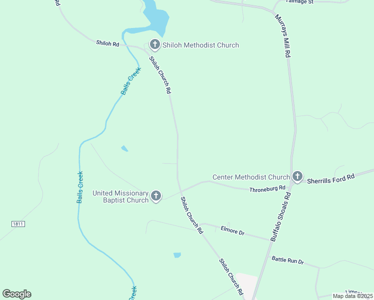 map of restaurants, bars, coffee shops, grocery stores, and more near 1410 Shiloh Road in Claremont