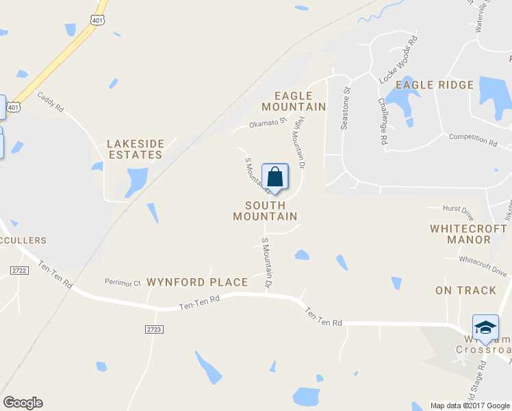 map of restaurants, bars, coffee shops, grocery stores, and more near 1104 High Knoll Court in Raleigh