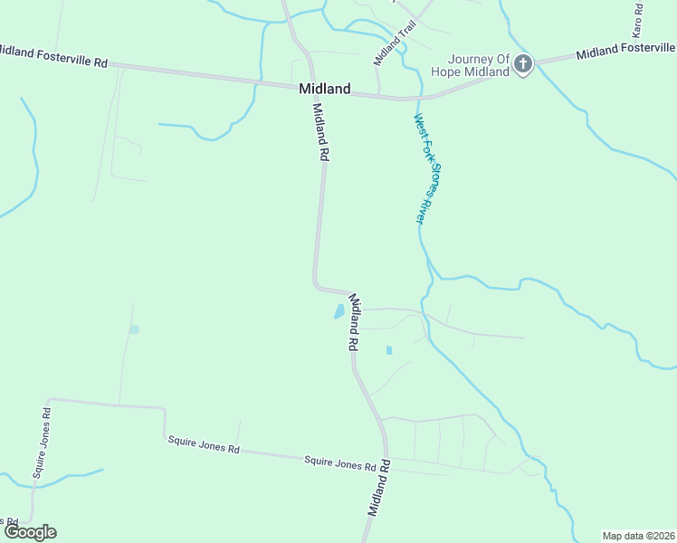 map of restaurants, bars, coffee shops, grocery stores, and more near 9463 Midland Road in Bell Buckle