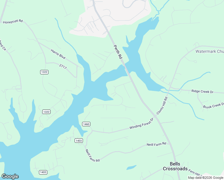 map of restaurants, bars, coffee shops, grocery stores, and more near 148 Shady Cove Road in Troutman