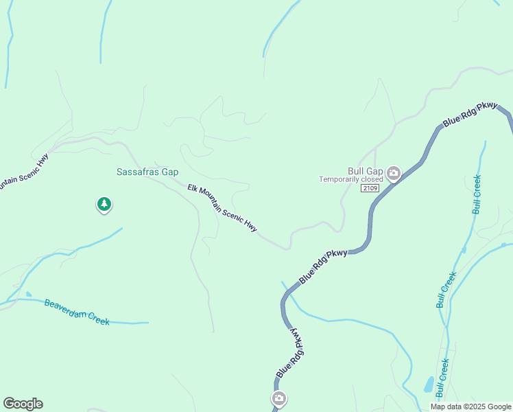 map of restaurants, bars, coffee shops, grocery stores, and more near 968 Elk Mountain Scenic Highway in Asheville