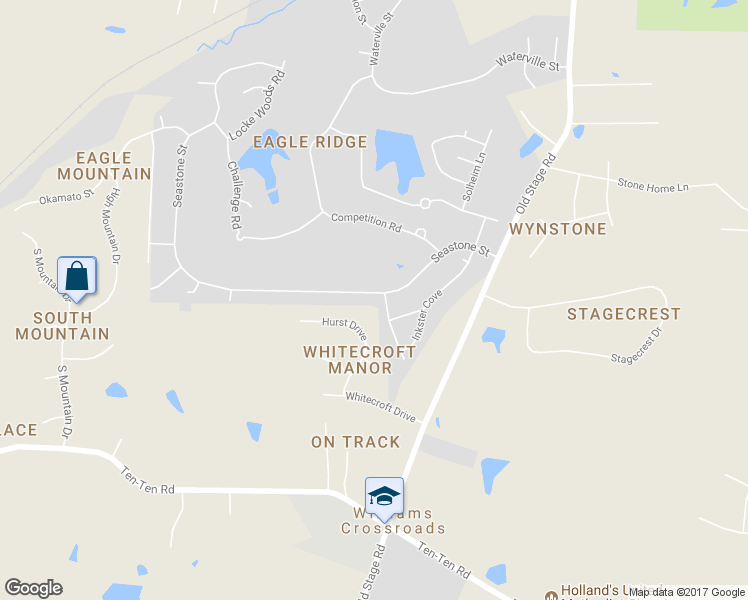 map of restaurants, bars, coffee shops, grocery stores, and more near 407 Seastone Street in Raleigh