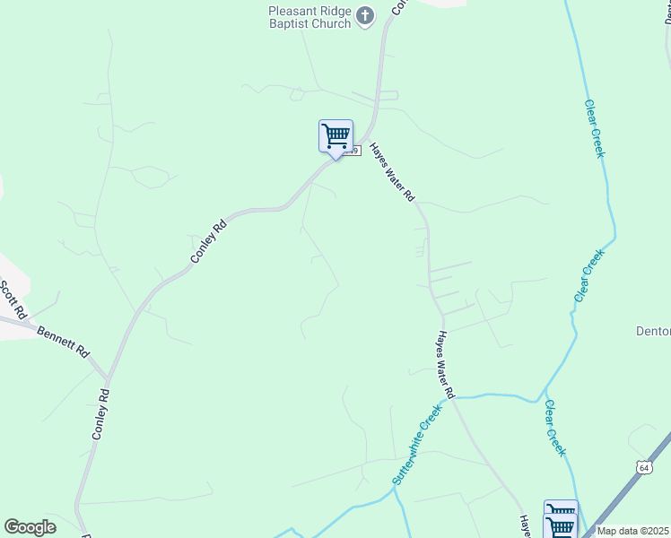 map of restaurants, bars, coffee shops, grocery stores, and more near 5223 Reese Store Avenue in Morganton