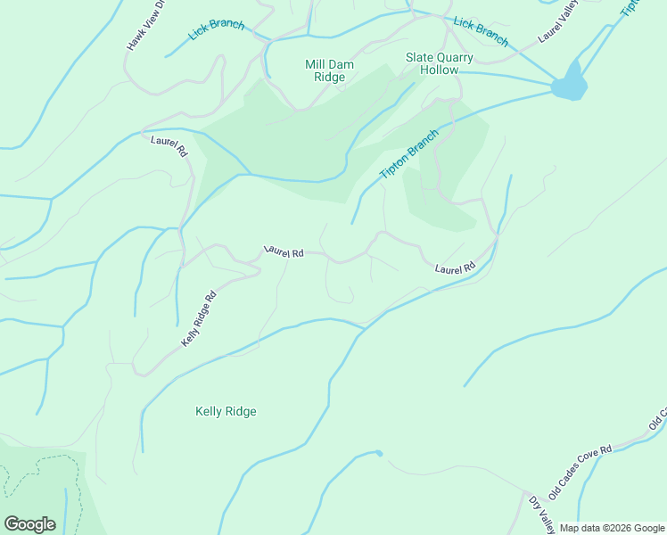 map of restaurants, bars, coffee shops, grocery stores, and more near 433 Laurel Road in Townsend