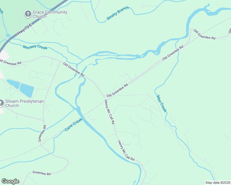 map of restaurants, bars, coffee shops, grocery stores, and more near 5121 Old Greenlee Road in Marion