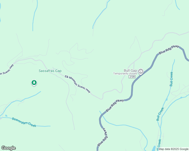 map of restaurants, bars, coffee shops, grocery stores, and more near 968 Elk Mountain Scenic Highway in Asheville
