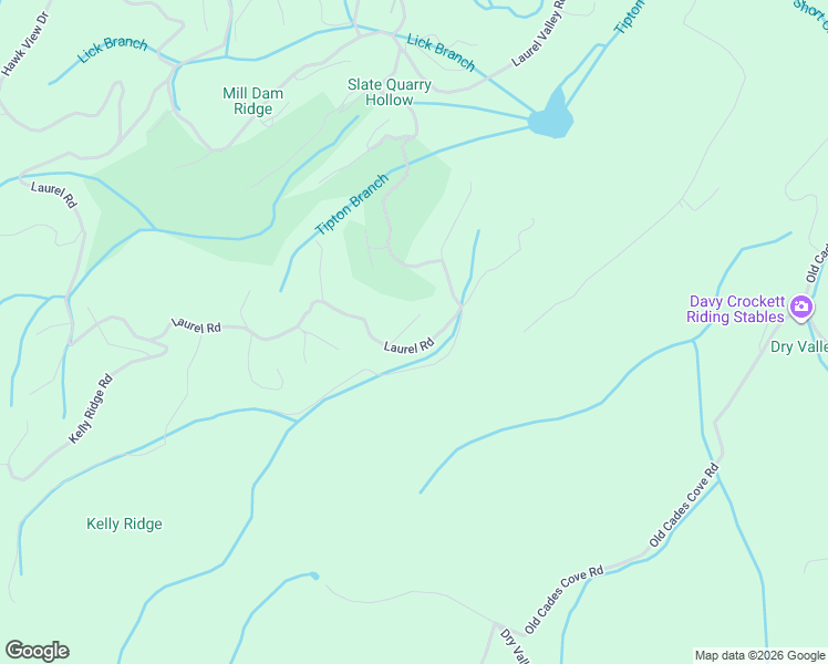 map of restaurants, bars, coffee shops, grocery stores, and more near 194 Cold Springs Trce in Townsend