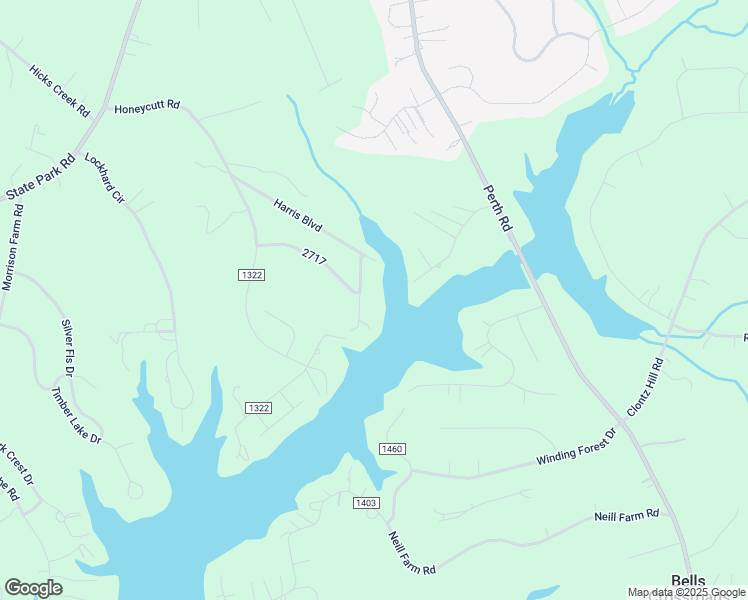 map of restaurants, bars, coffee shops, grocery stores, and more near 123 Skippers Cove Lane in Troutman