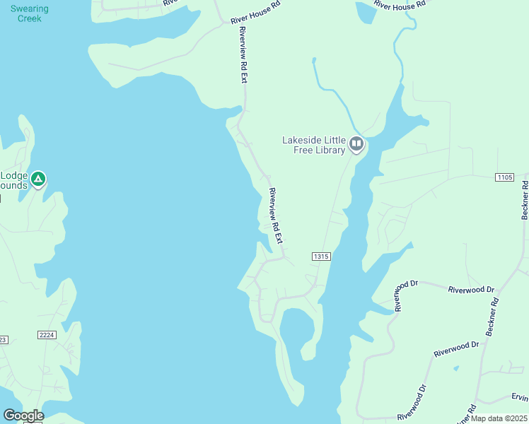 map of restaurants, bars, coffee shops, grocery stores, and more near 896 Riverview Road Extension in Lexington