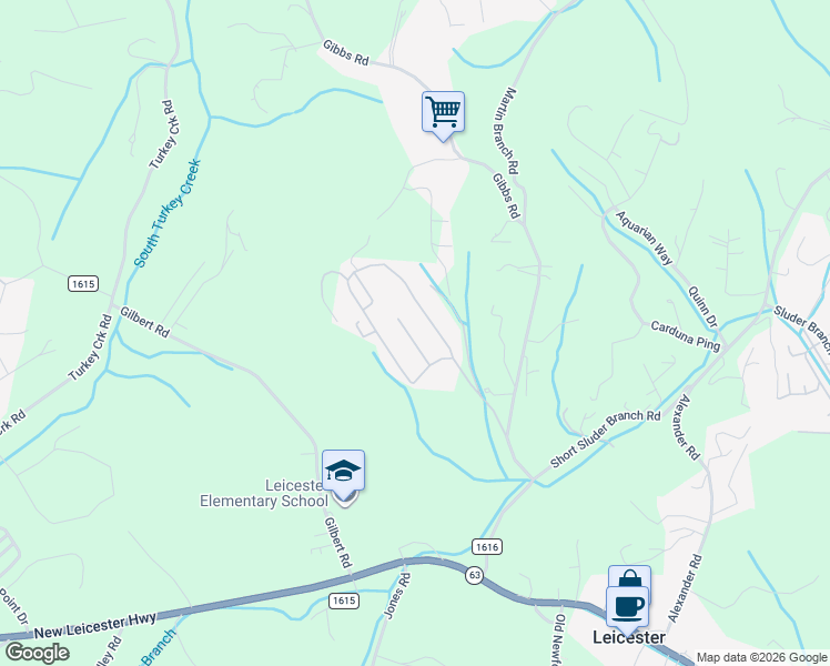 map of restaurants, bars, coffee shops, grocery stores, and more near 5 Marion Road in Leicester