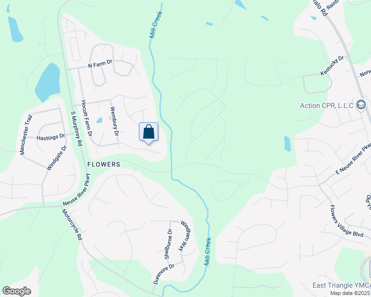 map of restaurants, bars, coffee shops, grocery stores, and more near in Clayton