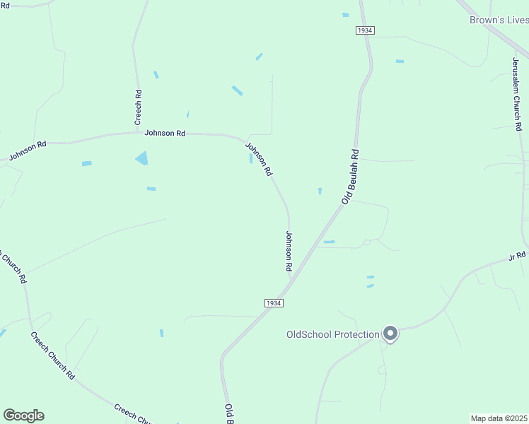 map of restaurants, bars, coffee shops, grocery stores, and more near 331 Johnson Road in Kenly