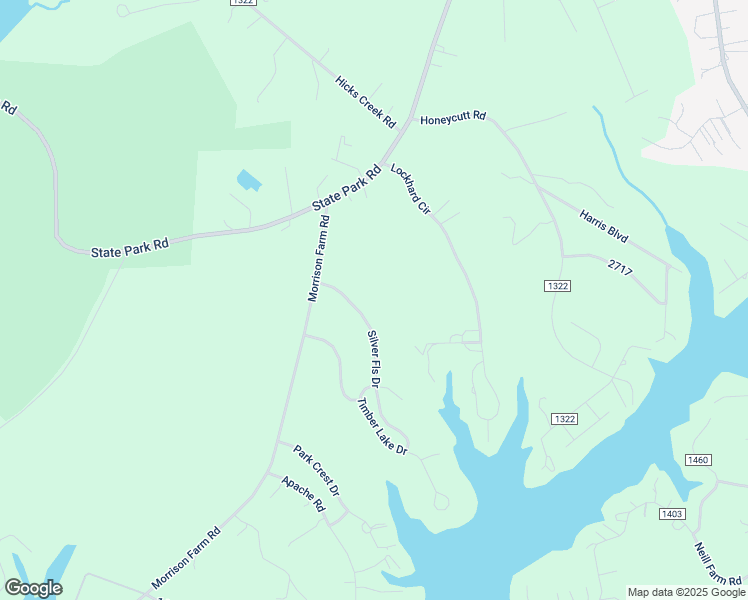 map of restaurants, bars, coffee shops, grocery stores, and more near 133 Silver Falls Drive in Troutman