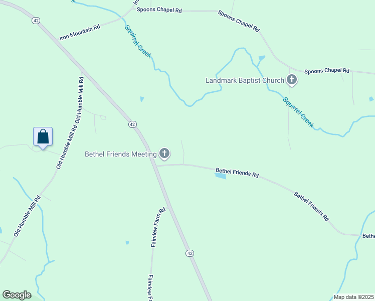 map of restaurants, bars, coffee shops, grocery stores, and more near 1971 Odat Trail in Asheboro