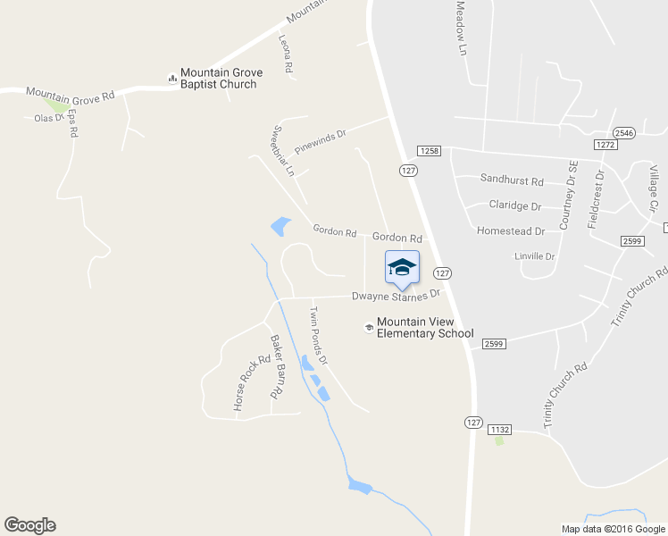 map of restaurants, bars, coffee shops, grocery stores, and more near 5785 Bakers Point in Hickory