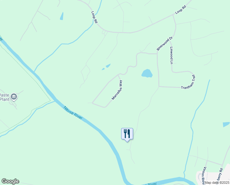 map of restaurants, bars, coffee shops, grocery stores, and more near 749 Marcellus Way in Clayton