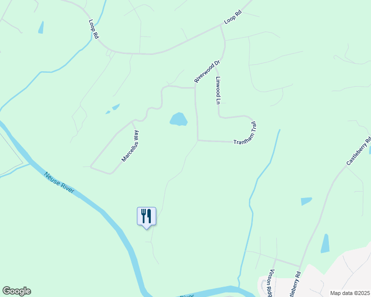 map of restaurants, bars, coffee shops, grocery stores, and more near 376 Riverwood Drive in Clayton