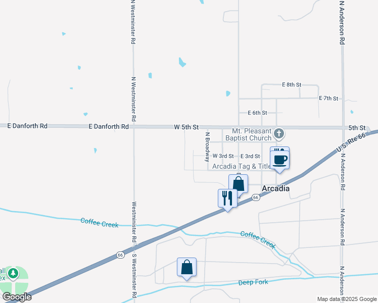 map of restaurants, bars, coffee shops, grocery stores, and more near 311 North Ogle Street in Arcadia