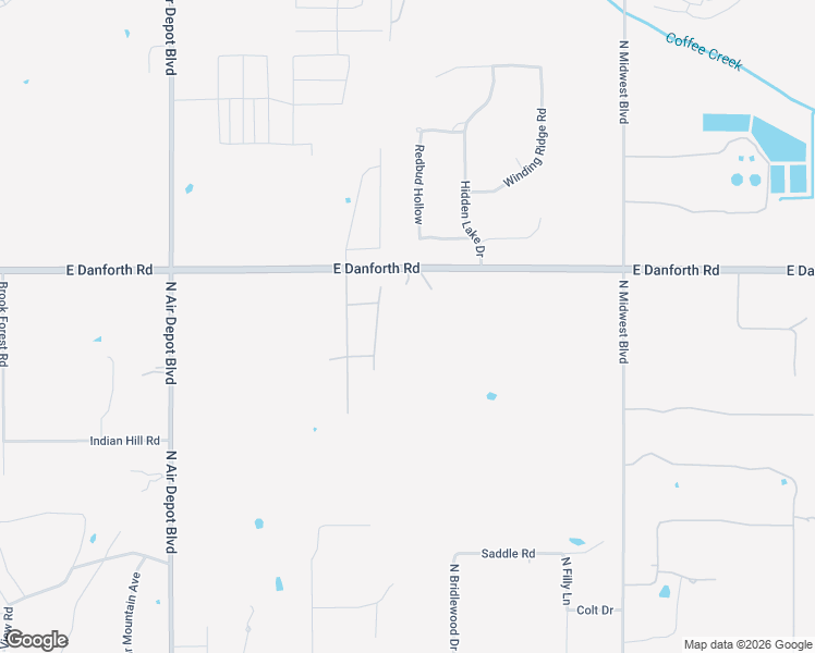 map of restaurants, bars, coffee shops, grocery stores, and more near 6412 East Danforth Road in Edmond