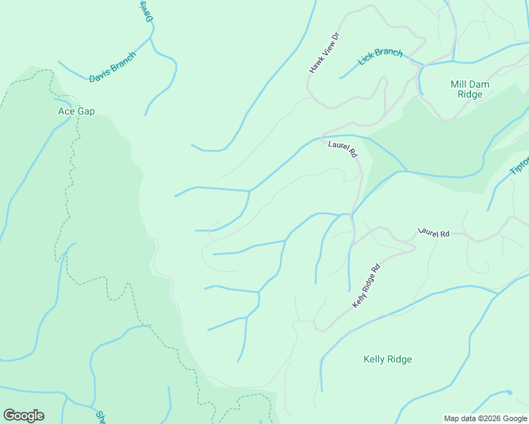 map of restaurants, bars, coffee shops, grocery stores, and more near 707 Bear Den Road in Townsend