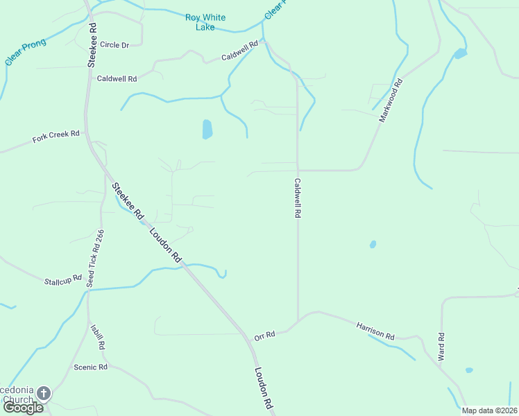map of restaurants, bars, coffee shops, grocery stores, and more near 5848 Caldwell Road in Loudon