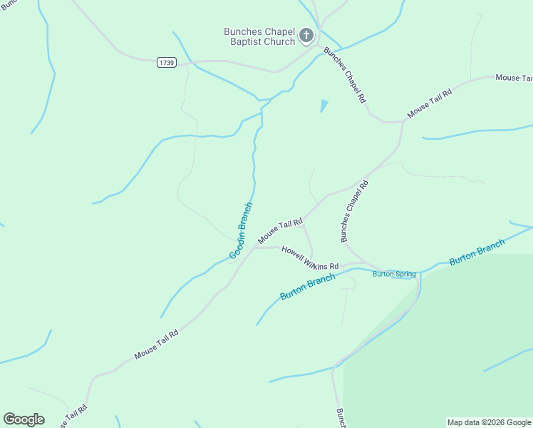 map of restaurants, bars, coffee shops, grocery stores, and more near 2743 Mouse Tail Road in Parsons