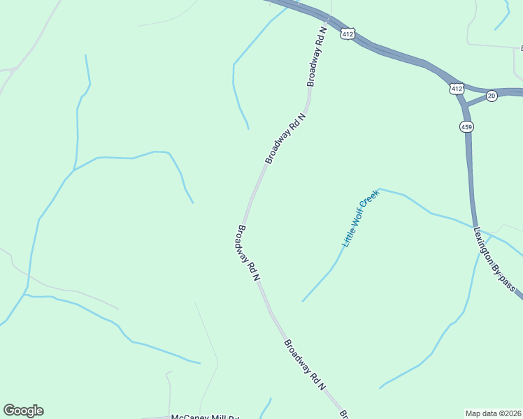 map of restaurants, bars, coffee shops, grocery stores, and more near 709 Broadway Road North in Lexington