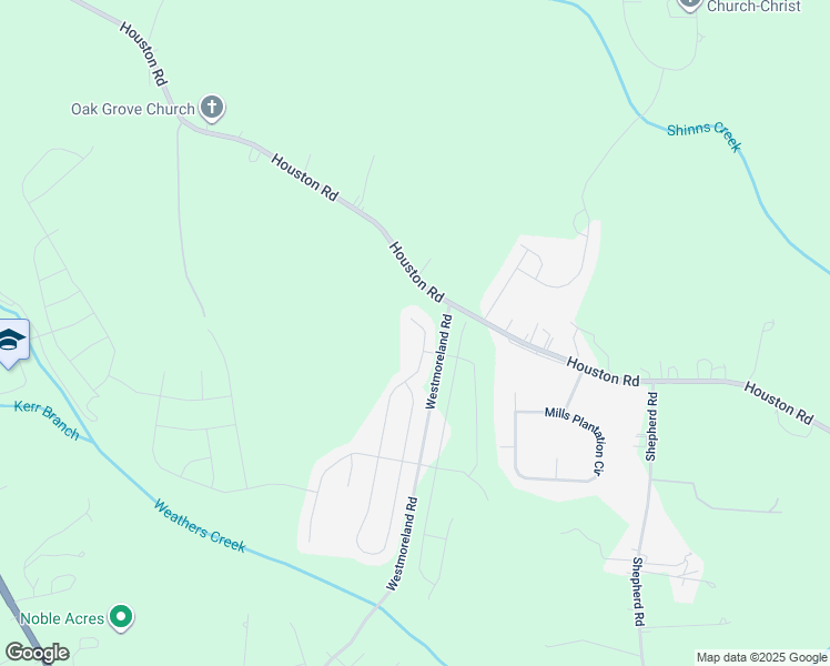 map of restaurants, bars, coffee shops, grocery stores, and more near 305 Fesperman Circle in Troutman