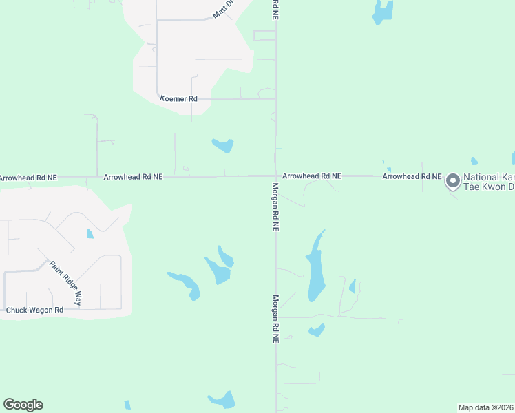 map of restaurants, bars, coffee shops, grocery stores, and more near 2689-3103 Morgan Road Northeast in Piedmont
