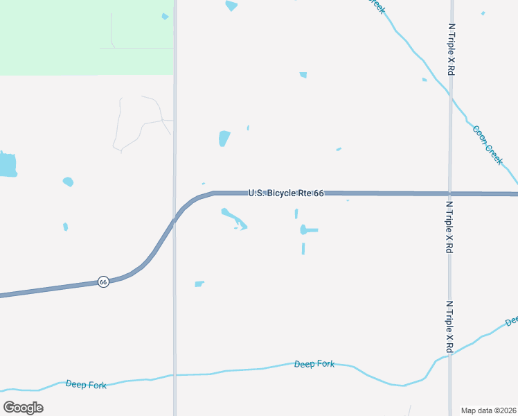 map of restaurants, bars, coffee shops, grocery stores, and more near 19536 U.S. Route 66 in Luther