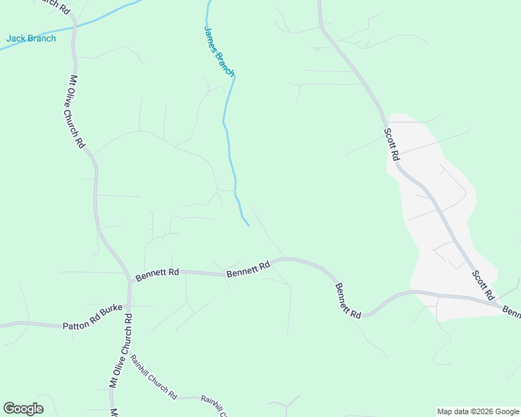 map of restaurants, bars, coffee shops, grocery stores, and more near 4250 Bennett Road in Morganton