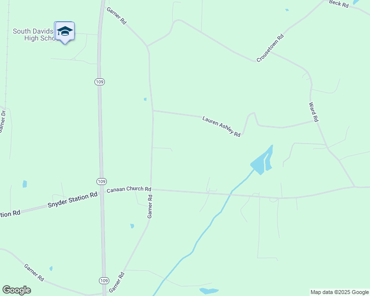 map of restaurants, bars, coffee shops, grocery stores, and more near 349 Lauren Ashley Road in Denton