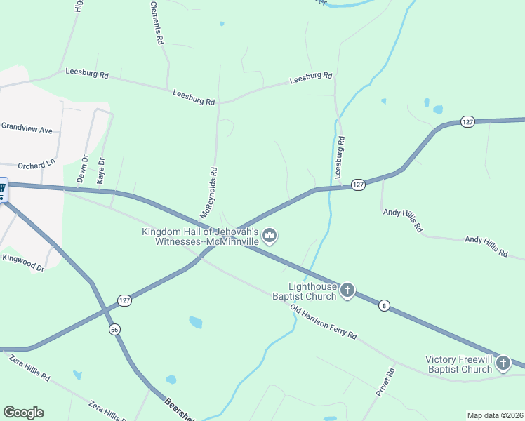 map of restaurants, bars, coffee shops, grocery stores, and more near 3763 Shellsford Road in McMinnville