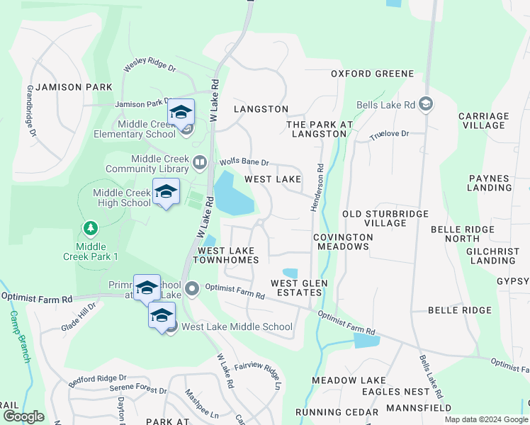 map of restaurants, bars, coffee shops, grocery stores, and more near 4900 Homeplace Drive in Apex