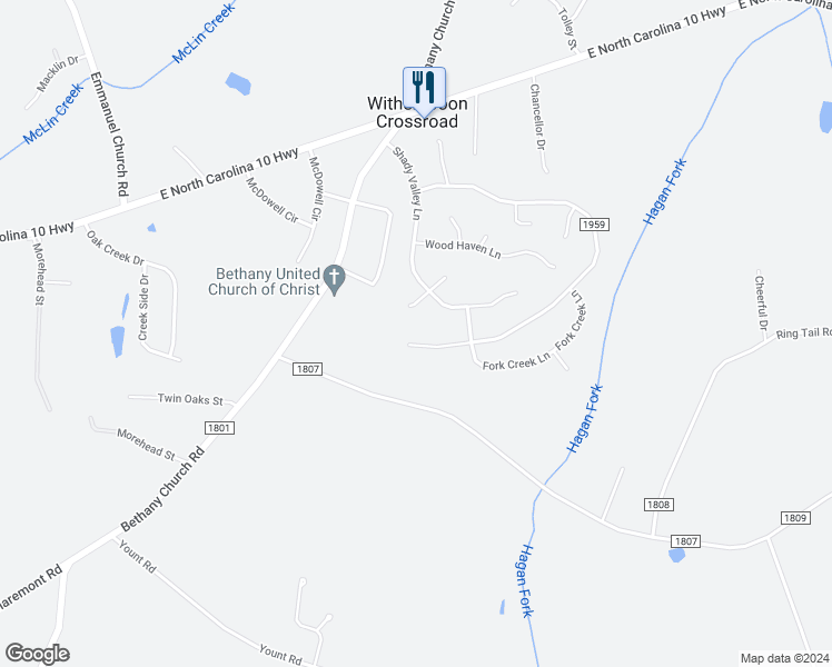 map of restaurants, bars, coffee shops, grocery stores, and more near 3647 Ole Country Lane in Claremont