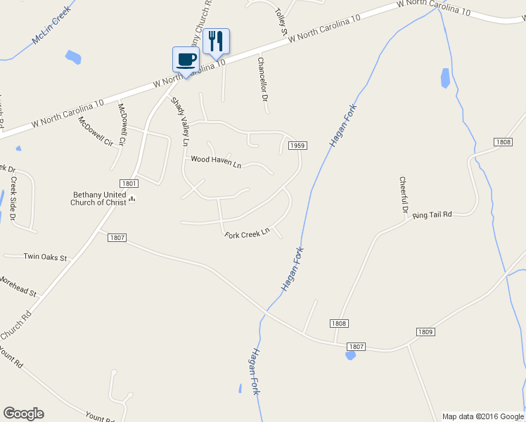 map of restaurants, bars, coffee shops, grocery stores, and more near 3516 Ole Country Lane in Claremont