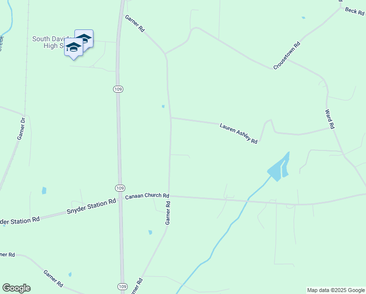map of restaurants, bars, coffee shops, grocery stores, and more near Old Highway 109 in Denton