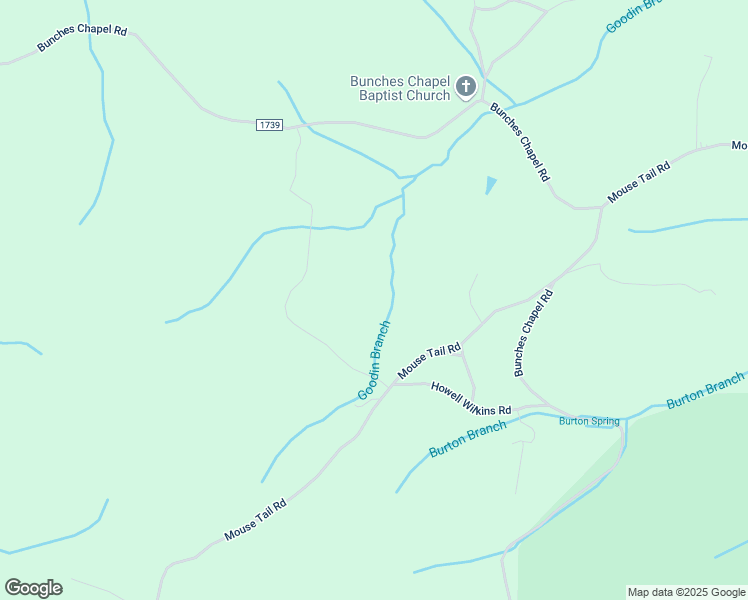 map of restaurants, bars, coffee shops, grocery stores, and more near 2743 Mouse Tail Road in Parsons