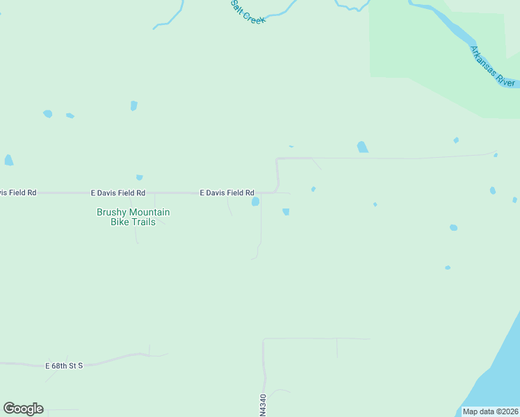 map of restaurants, bars, coffee shops, grocery stores, and more near 6109 East Davis Field Road in Muskogee