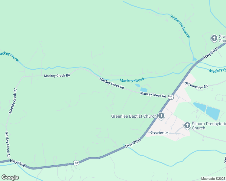 map of restaurants, bars, coffee shops, grocery stores, and more near 45 Quail Meadows Court in Old Fort