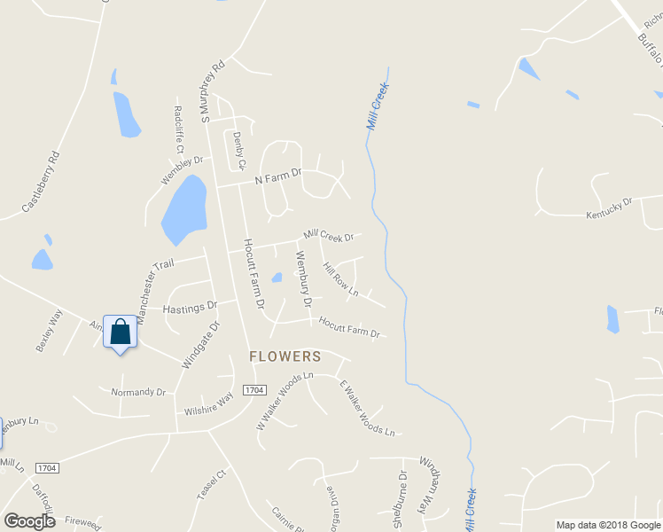 map of restaurants, bars, coffee shops, grocery stores, and more near 9 Barrowby Drive in Clayton