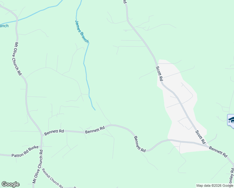 map of restaurants, bars, coffee shops, grocery stores, and more near 4230 Bennett Road in Morganton