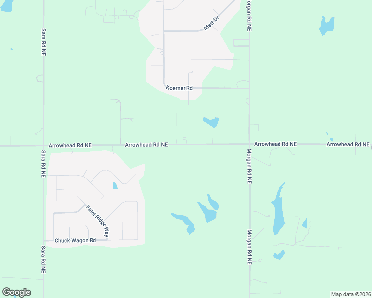 map of restaurants, bars, coffee shops, grocery stores, and more near 4125 Arrowhead Road Northeast in Piedmont